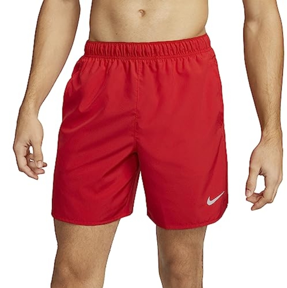 Nike Men's Bright Red Dry Fit Sports Shorts Size M - Picture 1 of 7